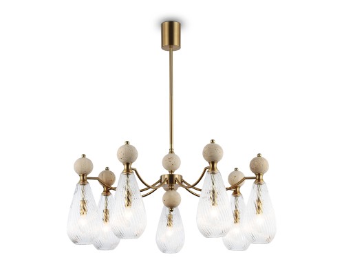 Потолочный светильник с травертином E14*7 D815*345 LH53287 AMBRELLA LIGHT AMBRELLA LIGHT