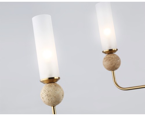 Потолочный светильник с мрамором E14*6 D1050*550 LH53251 AMBRELLA LIGHT AMBRELLA LIGHT