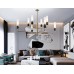 Потолочный светильник с мрамором E14*8 D1260*550 LH53264 AMBRELLA LIGHT AMBRELLA LIGHT