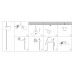 Настенный светодиодный светильник 2700K 11Вт 800*40*90 FL75821 AMBRELLA LIGHT AMBRELLA LIGHT