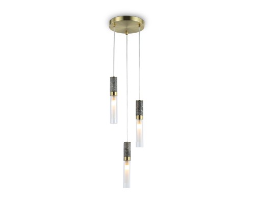 Подвесной светильник с мрамором G9*3 D200*550 LH53351 AMBRELLA LIGHT AMBRELLA LIGHT