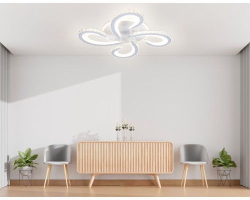 Потолочный светодиодный светильник с пультом 3000K-6400K 121Вт 560*560*90 FA1702 AMBRELLA LIGHT AMBRELLA LIGHT