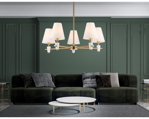 Потолочный светильник с мрамором E14*5 D700*250 LH75044 AMBRELLA LIGHT AMBRELLA LIGHT