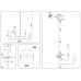 Потолочный светильник с мрамором E14*6 D1050*550 LH53251 AMBRELLA LIGHT AMBRELLA LIGHT