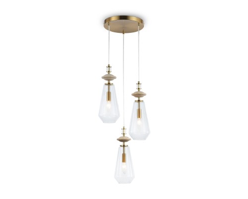 Подвесной светильник с травертином E14*3 D340*815 LH53302 AMBRELLA LIGHT AMBRELLA LIGHT
