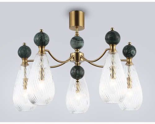 Потолочный светильник с мрамором E14*5 D675*345 LH53292 AMBRELLA LIGHT AMBRELLA LIGHT