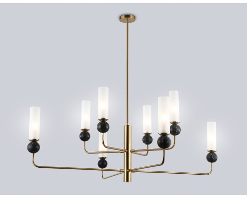 Потолочный светильник с мрамором E14*8 D1260*550 LH53264 AMBRELLA LIGHT AMBRELLA LIGHT