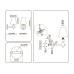Настенный светильник с мрамором E14*1 230*140*270 LH75047 AMBRELLA LIGHT AMBRELLA LIGHT