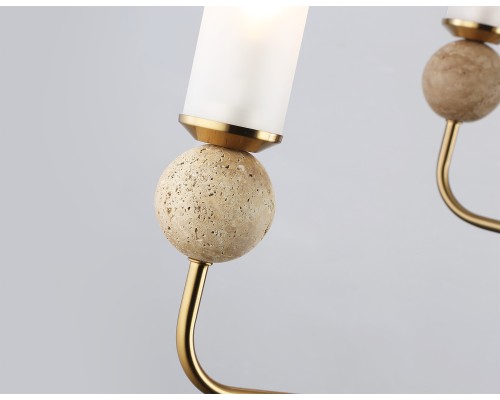 Потолочный светильник с мрамором E14*6 D1050*550 LH53251 AMBRELLA LIGHT AMBRELLA LIGHT