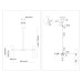 Потолочный светильник с травертином G9*5 D600*280 LH53325 AMBRELLA LIGHT AMBRELLA LIGHT