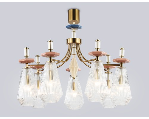 Потолочный светильник с керамикой E14*7 D750*360 LH53184 AMBRELLA LIGHT AMBRELLA LIGHT