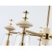 Потолочный светильник с травертином E14*5 D690*350 LH53305 AMBRELLA LIGHT AMBRELLA LIGHT