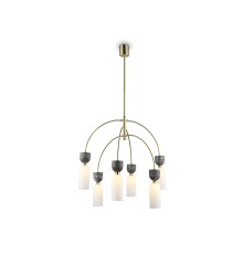 Потолочный светильник с мрамором G9*6 D680*710 LH53333 AMBRELLA LIGHT