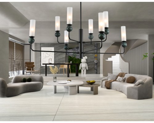 Потолочный светильник с мрамором E14*8 D1260*550 LH53275 AMBRELLA LIGHT AMBRELLA LIGHT