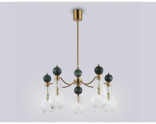 Потолочный светильник с мрамором E14*5 D675*345 LH53292 AMBRELLA LIGHT AMBRELLA LIGHT