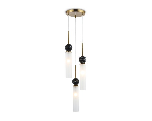 Подвесной светильник с мрамором E14*3 D230*1000 LH53262 AMBRELLA LIGHT AMBRELLA LIGHT