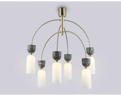 Потолочный светильник с мрамором G9*6 D680*710 LH53333 AMBRELLA LIGHT AMBRELLA LIGHT