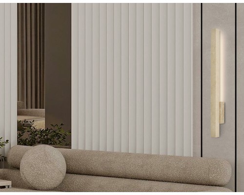 Настенный светодиодный светильник с травертином 3000K 8Вт 70*50*600 LH53625 AMBRELLA LIGHT AMBRELLA LIGHT