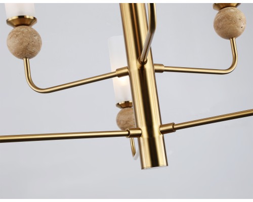 Потолочный светильник с мрамором E14*6 D1050*550 LH53251 AMBRELLA LIGHT AMBRELLA LIGHT