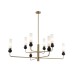 Потолочный светильник с мрамором E14*8 D1260*550 LH53264 AMBRELLA LIGHT AMBRELLA LIGHT