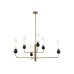 Потолочный светильник с мрамором E14*6 D1050*550 LH53263 AMBRELLA LIGHT AMBRELLA LIGHT