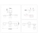 Потолочный светильник GX53*4 547*330*105 FL51661 AMBRELLA LIGHT AMBRELLA LIGHT