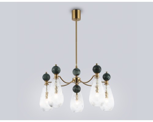 Потолочный светильник с мрамором E14*5 D675*345 LH53292 AMBRELLA LIGHT AMBRELLA LIGHT