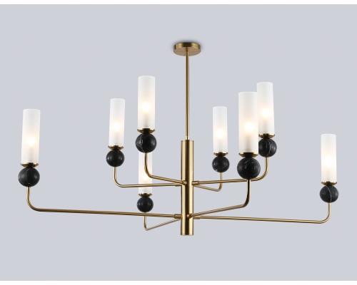 Потолочный светильник с мрамором E14*8 D1260*550 LH53264 AMBRELLA LIGHT AMBRELLA LIGHT