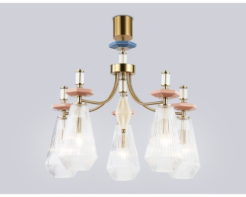 Потолочный светильник с керамикой E14*5 D650*360 LH53183 AMBRELLA LIGHT AMBRELLA LIGHT