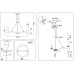 Подвесной светильник E14*6 D650*225 LH55104 AMBRELLA LIGHT AMBRELLA LIGHT
