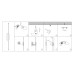 Настенный светодиодный светильник 2700K 9Вт 805*45*43 FL747033 AMBRELLA LIGHT AMBRELLA LIGHT