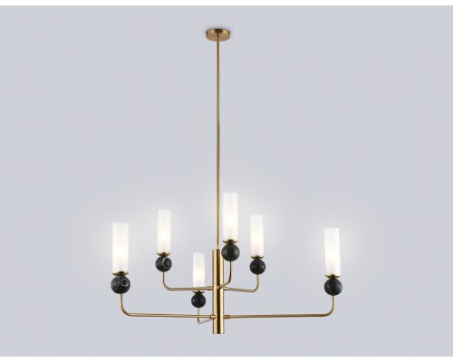 Потолочный светильник с мрамором E14*6 D1050*550 LH53263 AMBRELLA LIGHT AMBRELLA LIGHT