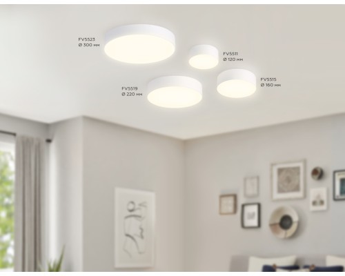 Потолочный светодиодный светильник 3000K 18Вт D160*58 FV5515 AMBRELLA LIGHT AMBRELLA LIGHT