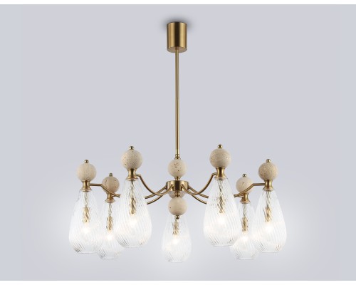 Потолочный светильник с травертином E14*7 D815*345 LH53287 AMBRELLA LIGHT AMBRELLA LIGHT
