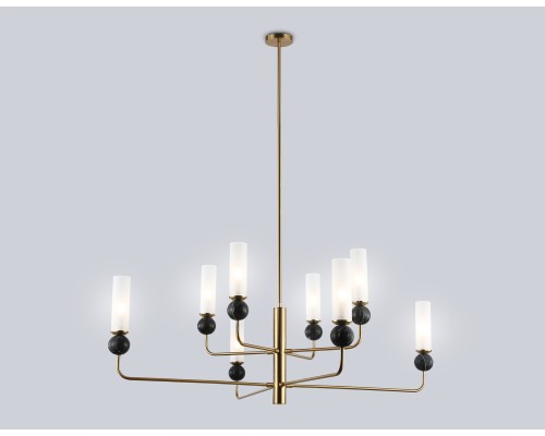 Потолочный светильник с мрамором E14*8 D1260*550 LH53264 AMBRELLA LIGHT AMBRELLA LIGHT