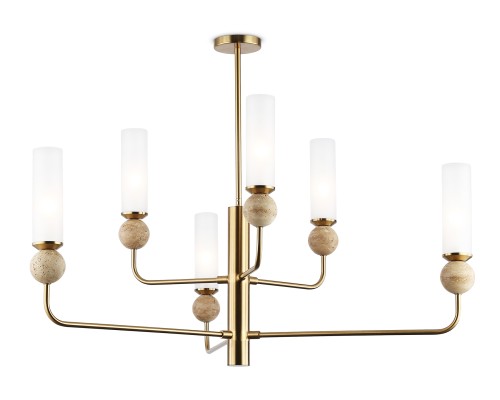 Потолочный светильник с мрамором E14*6 D1050*550 LH53251 AMBRELLA LIGHT AMBRELLA LIGHT