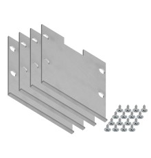 Заглушка для накладного алюминиевого профиля GP2550 4 шт 35*35 GP8480 AMBRELLA LIGHT
