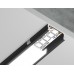 Алюминиевый профиль накладной 15.5*6 Черный, 2 м GP1700BK AMBRELLA LIGHT AMBRELLA LIGHT