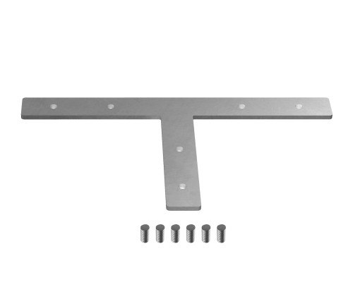 Соединитель Т для алюминиевого профиля 5 шт 100*55*1.55 GP8055 AMBRELLA LIGHT AMBRELLA LIGHT