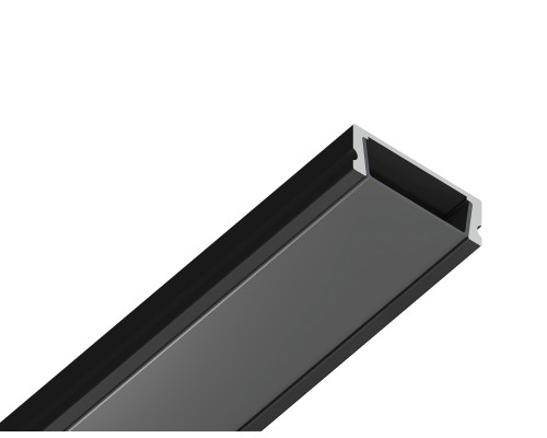 Алюминиевый профиль накладной 15.5*6 Черный, 2 м GP1700BK AMBRELLA LIGHT AMBRELLA LIGHT