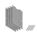 Заглушка для накладного алюминиевого шинопровода GP3000 4 шт 35*67 GP8500 AMBRELLA LIGHT AMBRELLA LIGHT
