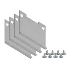 Заглушка для накладного алюминиевого профиля GP2500 4 шт 25*25 GP8470 AMBRELLA LIGHT