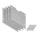 Заглушка для накладного алюминиевого шинопровода GP3050 4 шт 42*45 GP8550 AMBRELLA LIGHT AMBRELLA LIGHT
