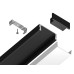 Алюминиевый профиль накладной 15.5*6 Черный, 2 м GP1700BK AMBRELLA LIGHT AMBRELLA LIGHT