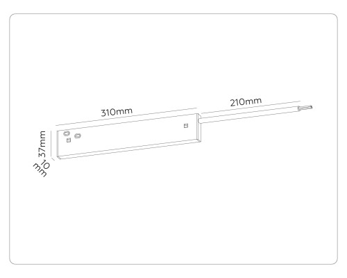 Блок питания внутренний Magnetic 10 48В 100Вт 200*10*37 GL2060 AMBRELLA LIGHT AMBRELLA LIGHT