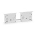 Коннектор гибкий прямой токопроводящий Magnetic 10 48В белый 120*10*37 GL2029 AMBRELLA LIGHT AMBRELLA LIGHT