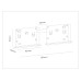 Коннектор гибкий прямой токопроводящий Magnetic 10 48В белый 120*10*37 GL2029 AMBRELLA LIGHT AMBRELLA LIGHT