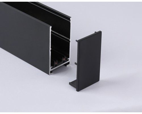 Комплект заглушек для встраиваемого-накладного шинопровода Magnetic 25 220В черный 2 шт 56*30.6*2 GL1058 AMBRELLA LIGHT AMBRELLA LIGHT