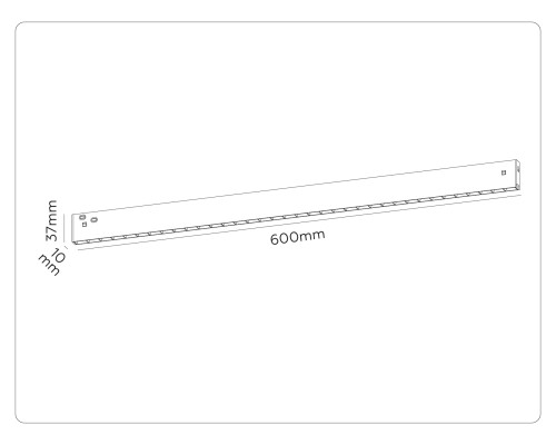Трековый линейный светильник DIP-3CCT 3000-6000K 30Вт 38° 600*10*37 GL2344 AMBRELLA LIGHT AMBRELLA LIGHT