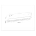 Трековый линейный светильник DIP-3CCT 3000-6000K 10Вт 38° 200*10*73 GL2359 AMBRELLA LIGHT AMBRELLA LIGHT